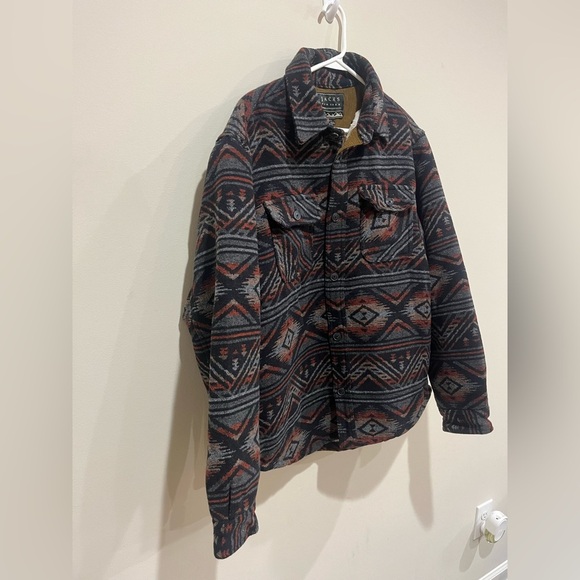Jach’s New York Wool Blend Sherpa Lined Jacket Size Large - Picture 6 of 9